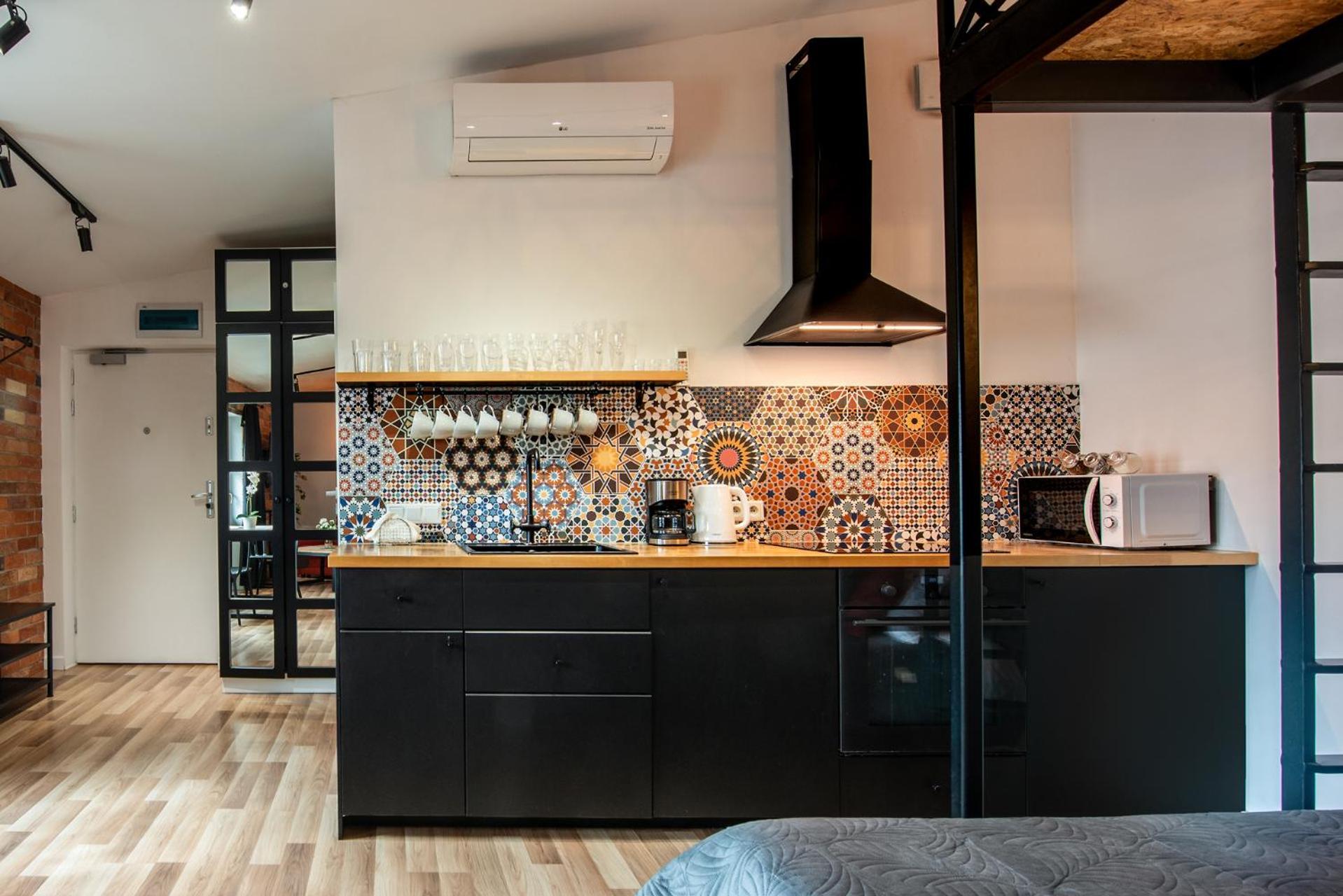Modern Apartment Arizona Studio Old Town Dietla Balcony Krasków Exterior foto