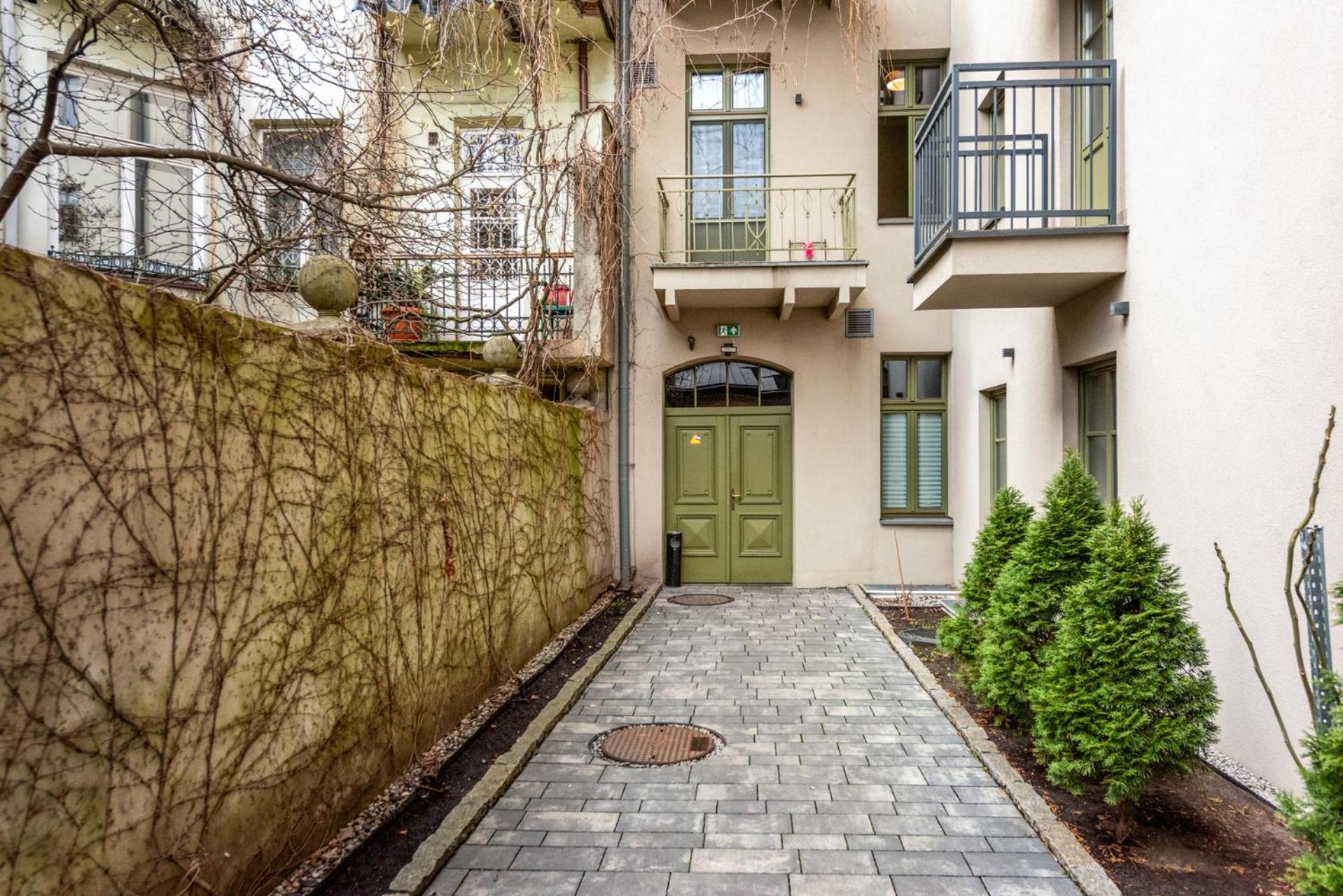Modern Apartment Arizona Studio Old Town Dietla Balcony Krasków Exterior foto
