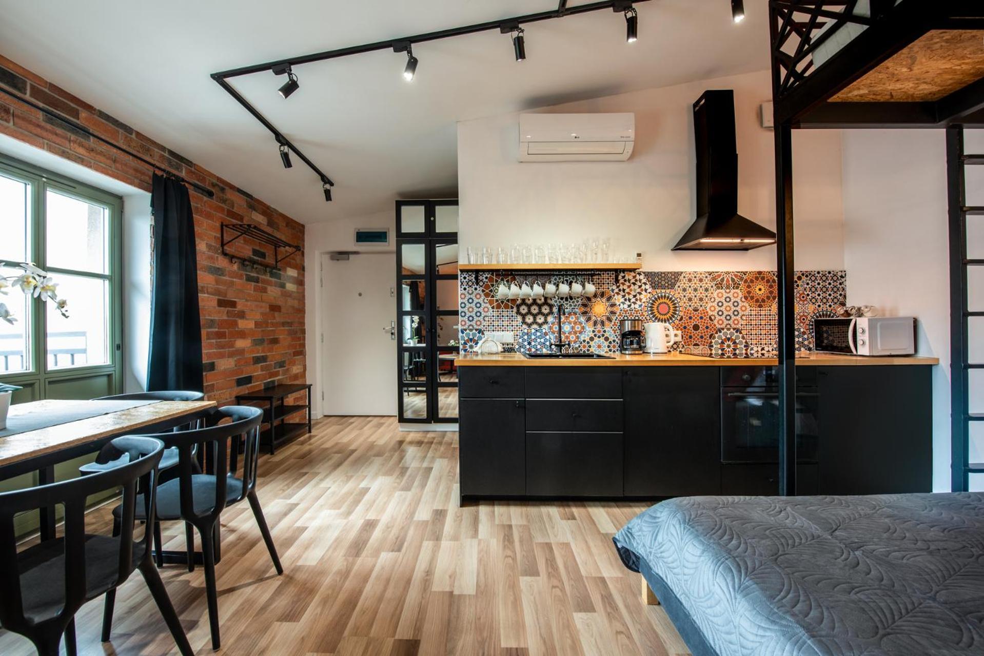 Modern Apartment Arizona Studio Old Town Dietla Balcony Krasków Exterior foto